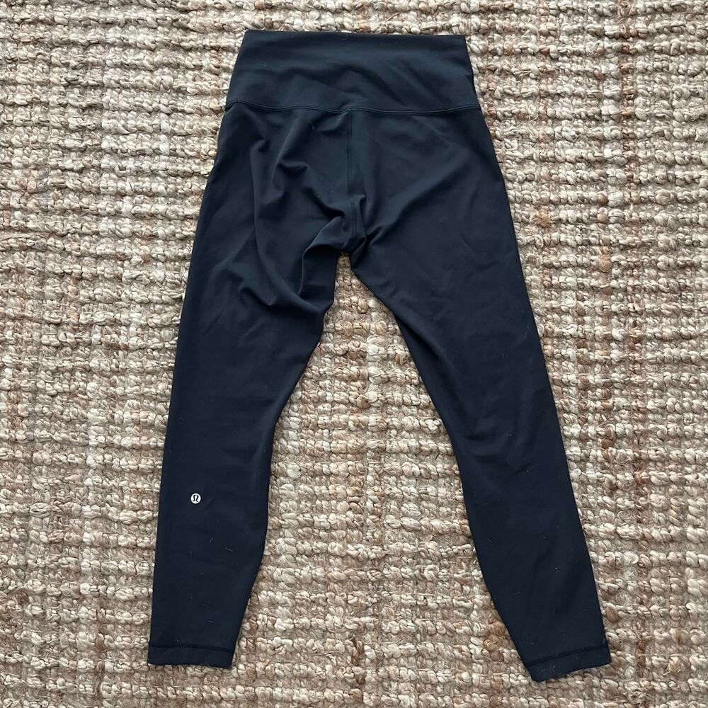 Lululemon Wunder Train Contour Fit High Rise Tight 25 Black Size 8 Leggings - Picture 5 of 11